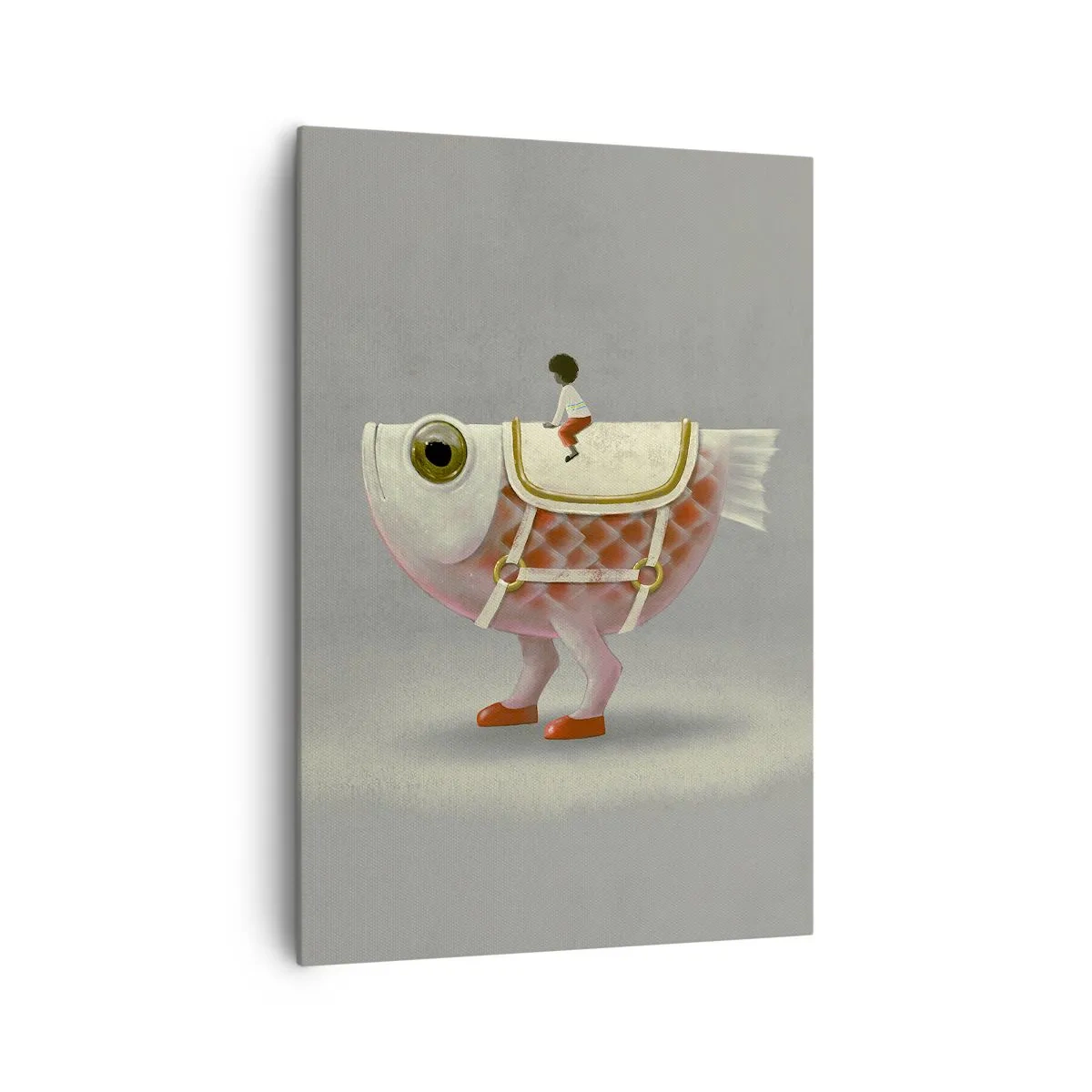 Obraz na plátne - Rybí jazdec - 70x100 cm