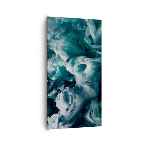 Obraz na plátne - Pohyb farby - 65x120 cm