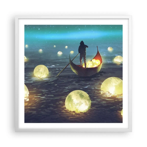 Plagát v bielom ráme - Veci, o ktorých sa filozofom nezdá - 60x60 cm