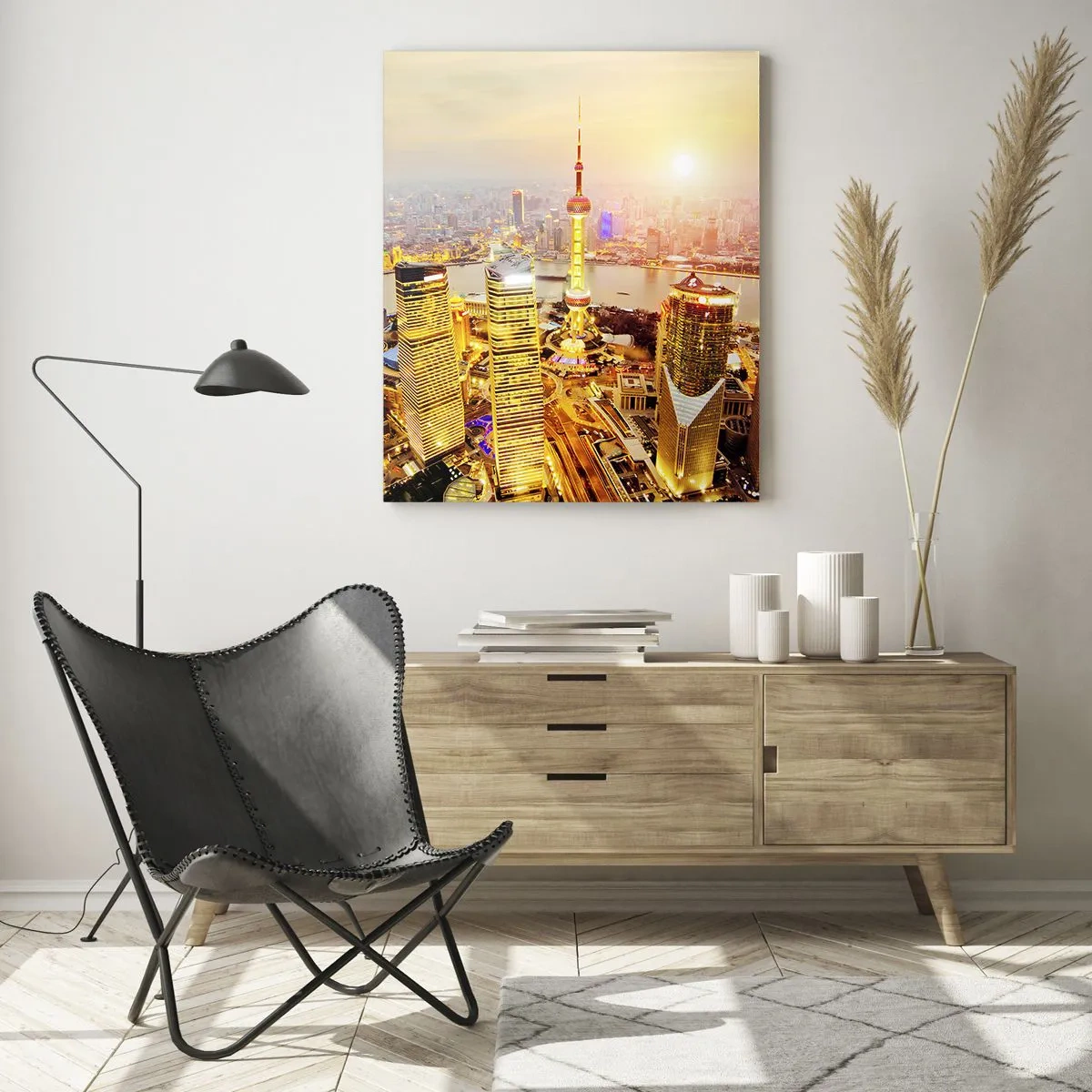 Obraz na skle - Ázijský sen - 50x70 cm