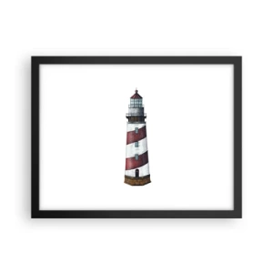 Plagát v čiernom ráme - Vždy na stráži - 40x30 cm