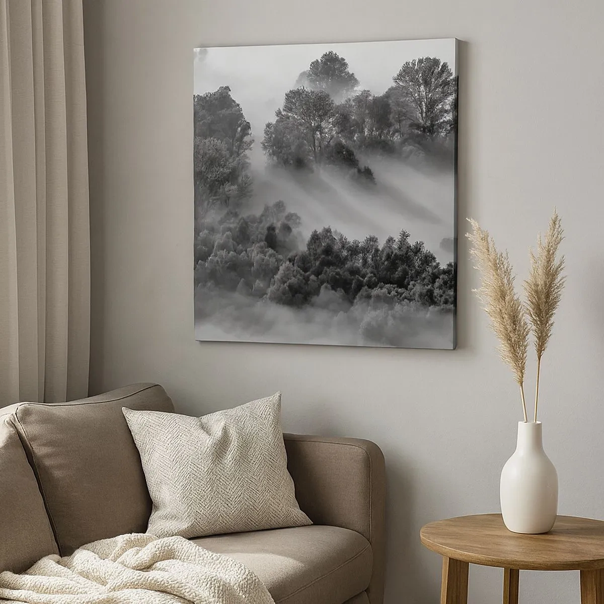 Obraz na plátne - Prebúdzanie zo spánku - 30x30 cm