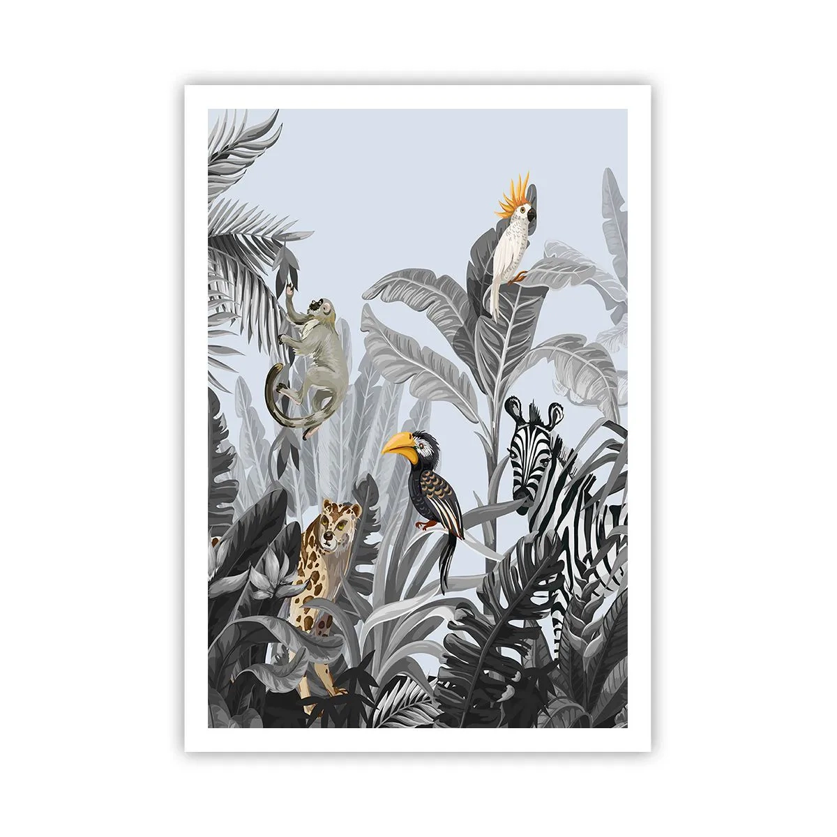 Plagát - Africká rozprávka - 70x100 cm