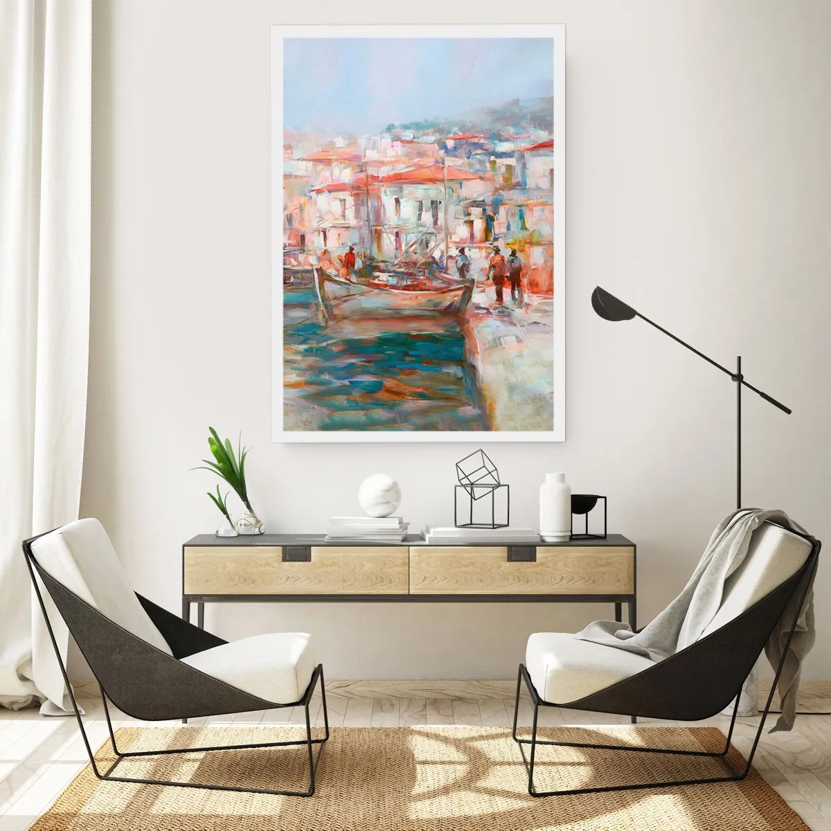Plagát - Pastelová dovolenka - 50x70 cm