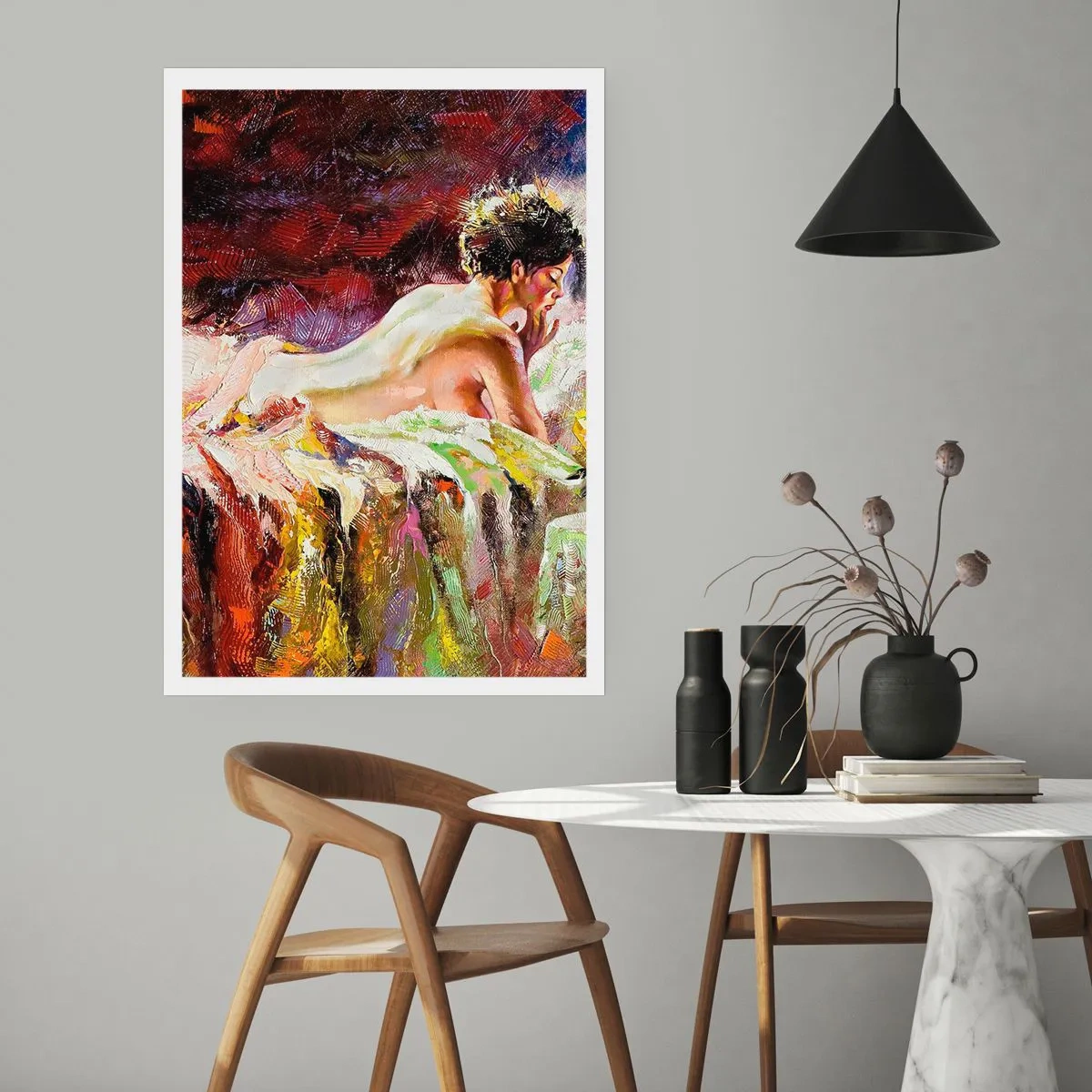 Plagát - Zamyslená Venuša - 50x70 cm