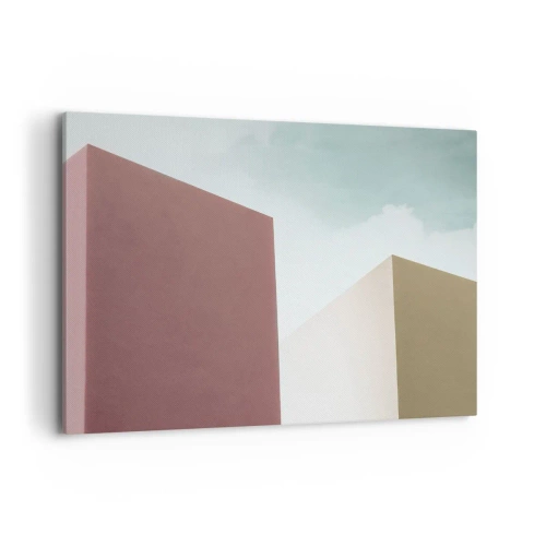 Obraz na plátne - Geometria slnečného leta - 100x70 cm
