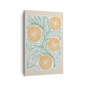 Obraz na plátne - Etnicky s abstraktným nádychom - 80x120 cm