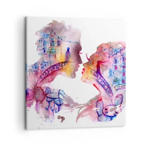 Obraz na plátne - Tajomný most vzdychania - 50x50 cm