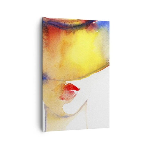 Obraz na plátne - Portrét dámy    - 80x120 cm