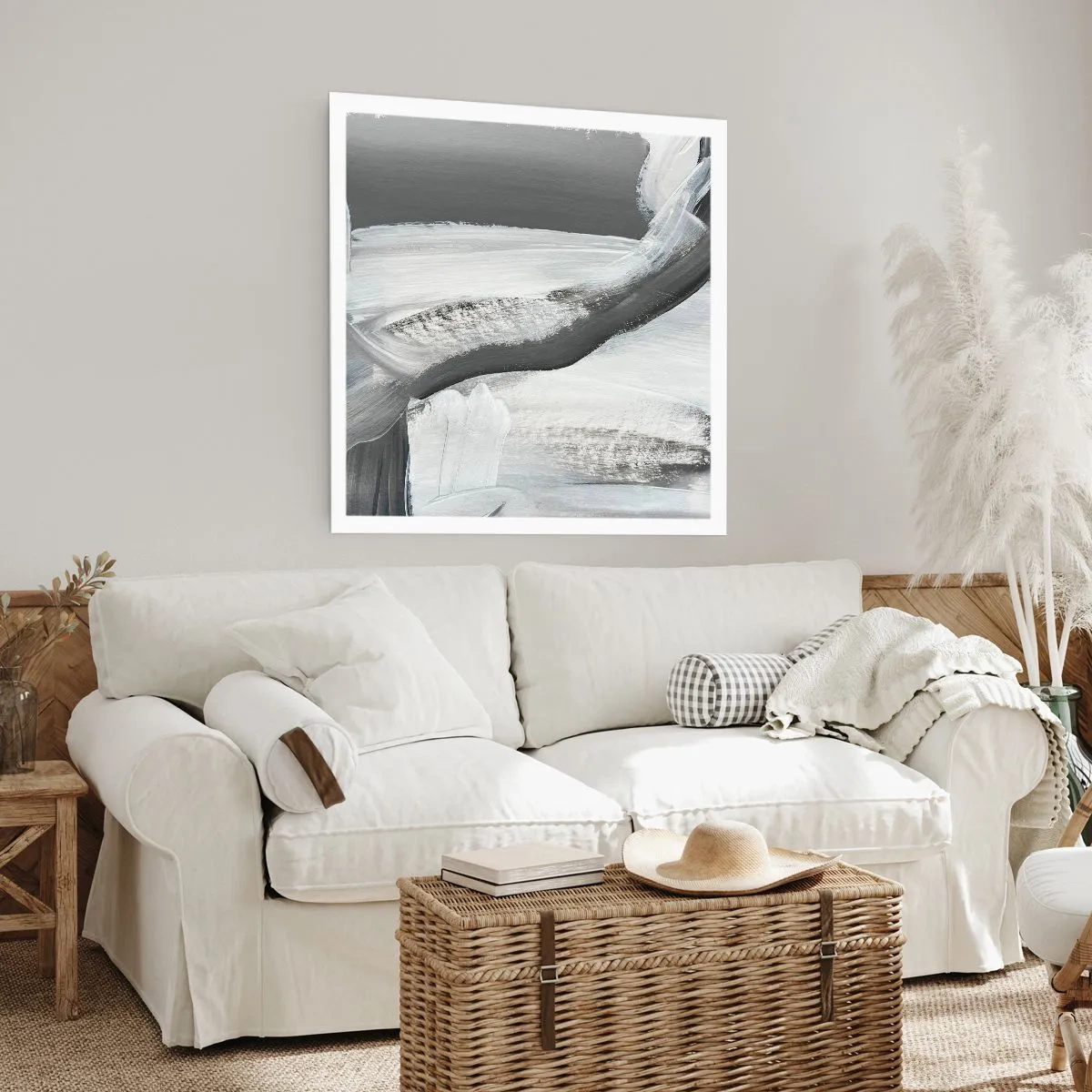 Plagát - Pevným pohybom - 30x30 cm