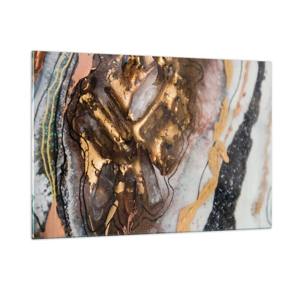 Obraz na skle - Prvok krajiny - 120x80 cm