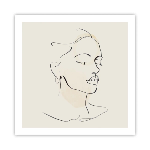 Plagát - Výrazným ťahom - 60x60 cm