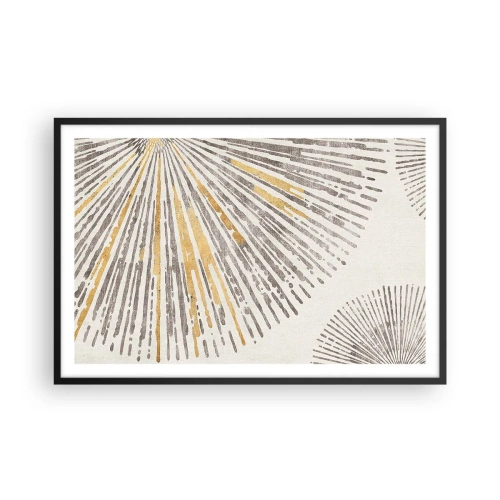 Plagát v čiernom ráme - Krása lúča - 91x61 cm