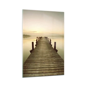 Obraz na skle - Úsvit, svitanie, svetlo - 70x100 cm