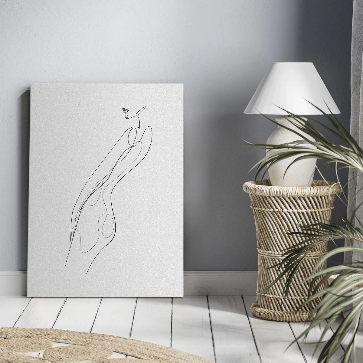 Obraz na plátne - Iba sľub - 50x70 cm