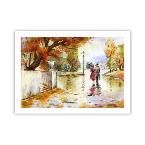 Plagát - Romantická jeseň v parku
- 70x50 cm