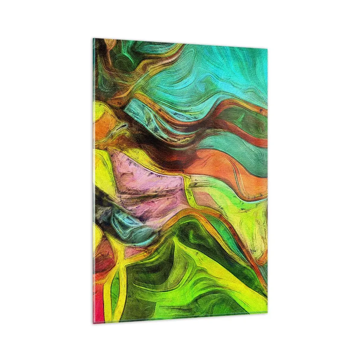 Obraz na skle - Pohyb je život - 80x120 cm