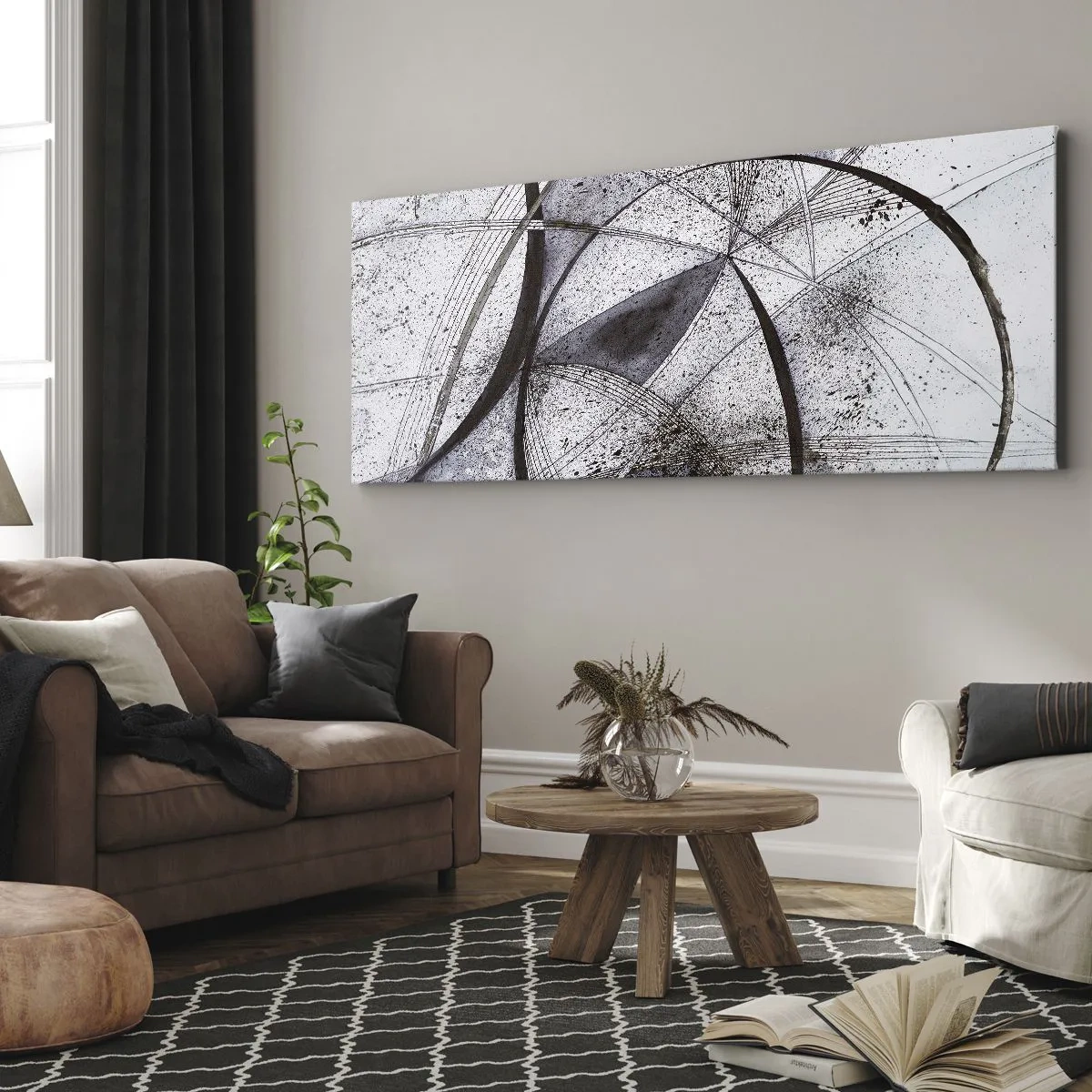 Obraz na plátne - Futuristická fantázia - 160x50 cm