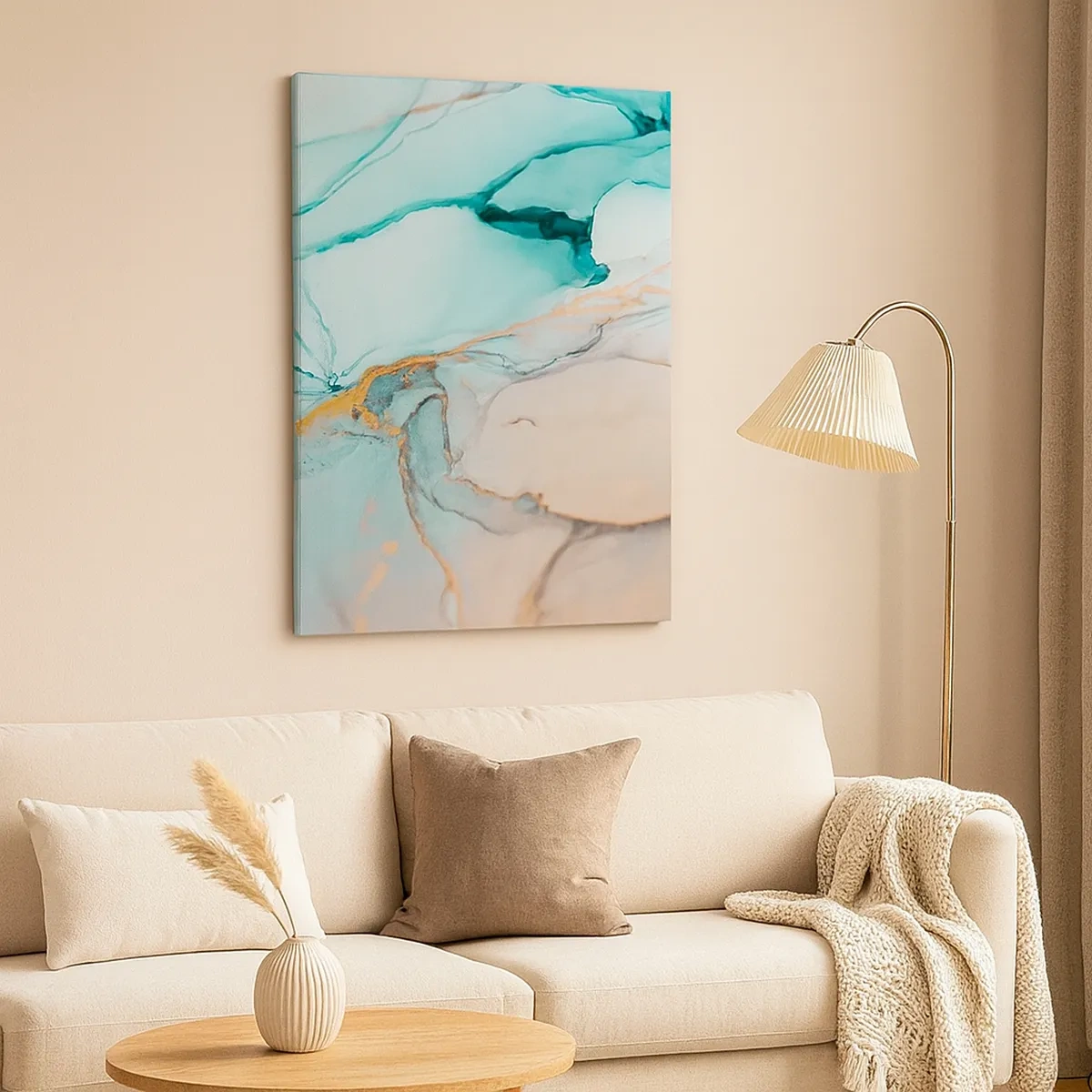 Obraz na plátne - Tanec tvarov a farieb - 50x70 cm