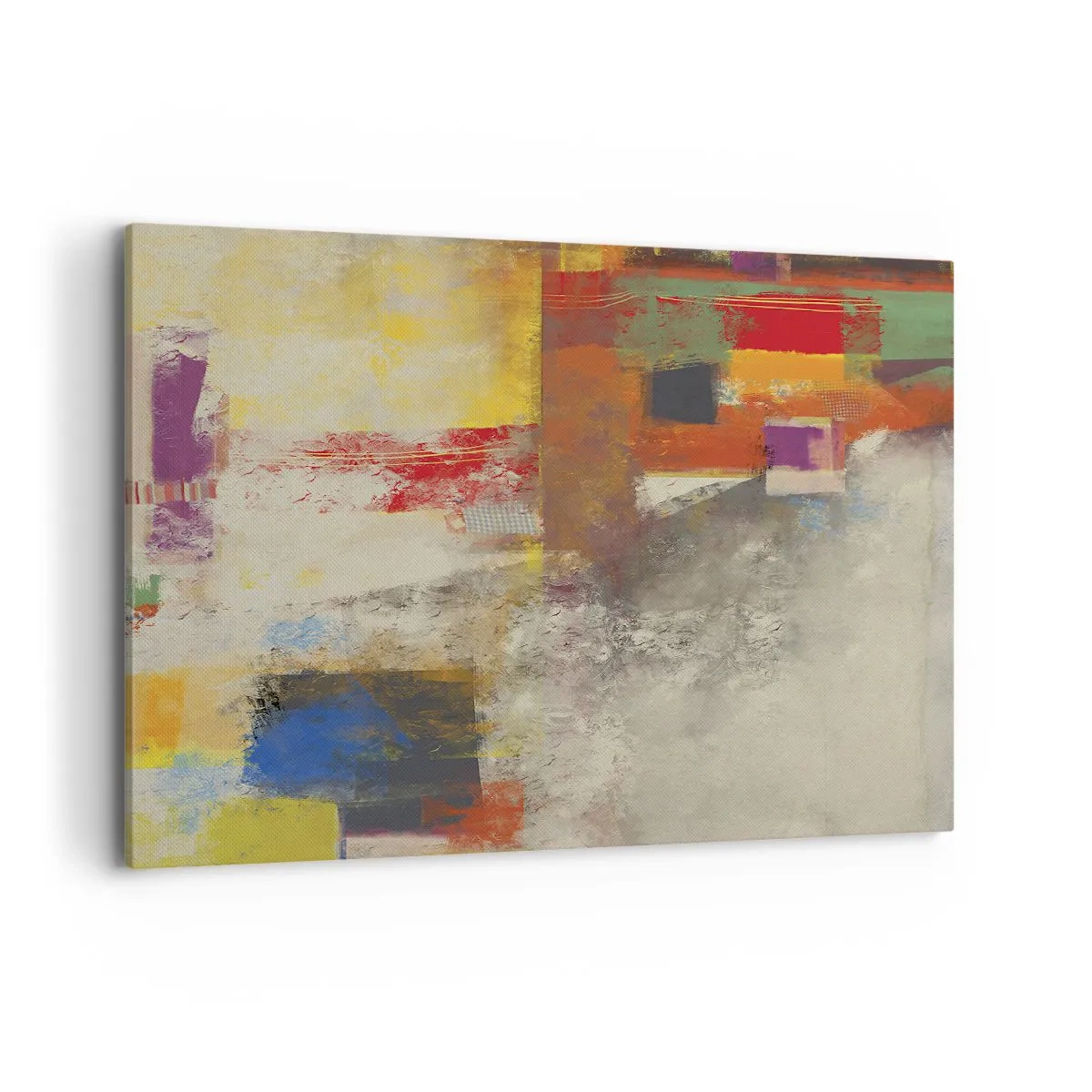 Obraz na plátne - Geometria farieb - 120x80 cm