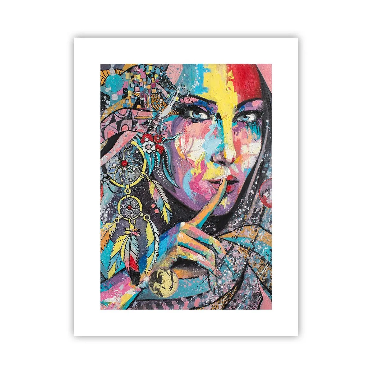 Plagát - Mlč, než pochopíš - 30x40 cm