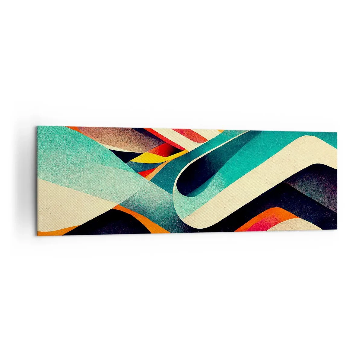 Obraz na plátne - Intenzívna kompozícia - 160x50 cm