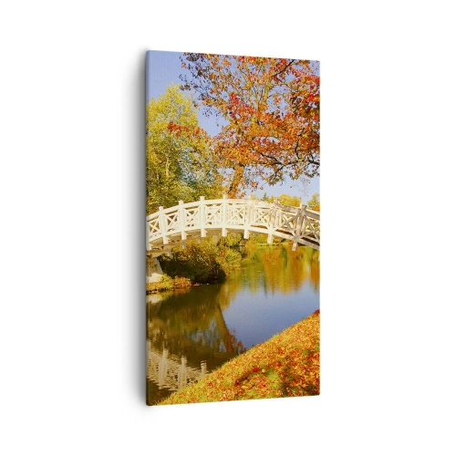 Obraz na plátne - Na bielom mostíku vzdychov - 55x100 cm