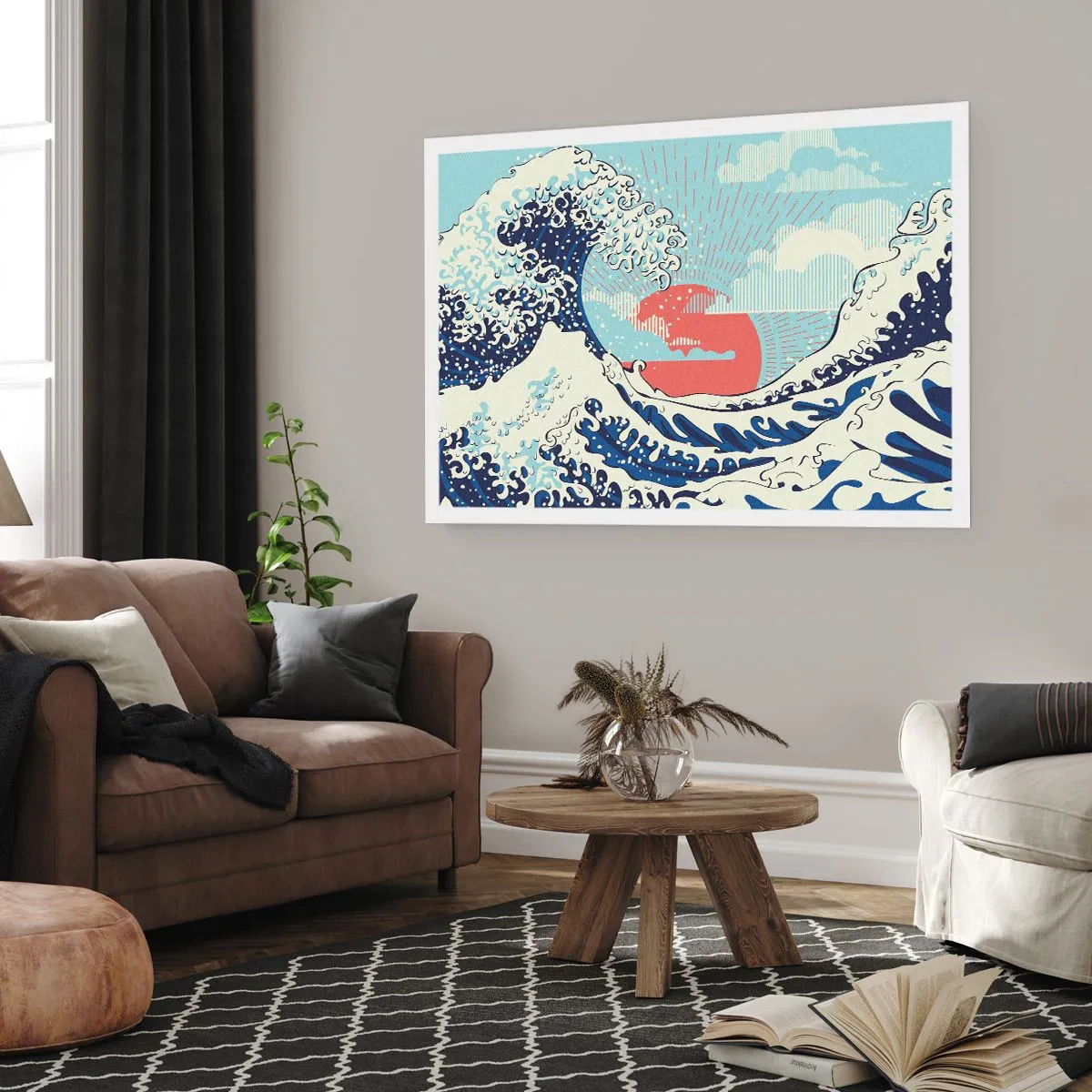 Plagát - Z japonských inšpirácií - 100x70 cm