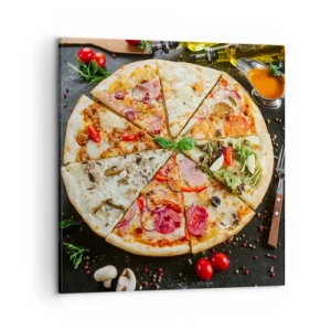 Obraz na plátne - Vejár chutí - 50x50 cm