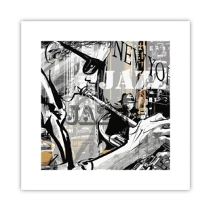 Plagát - V rytme New Yorku - 30x30 cm