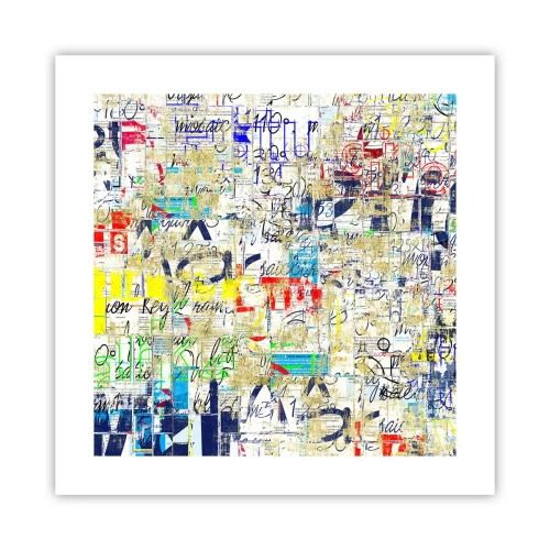 Plagát - Proste poteší oči - 40x40 cm