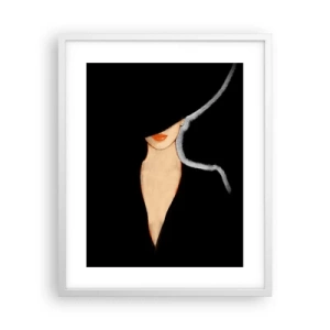 Plagát v bielom ráme - Elegancia a štýl - 40x50 cm