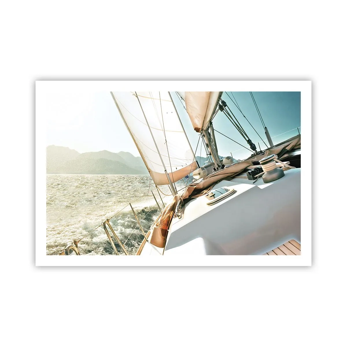 Plagát - Pod plnými plachtami - 91x61 cm