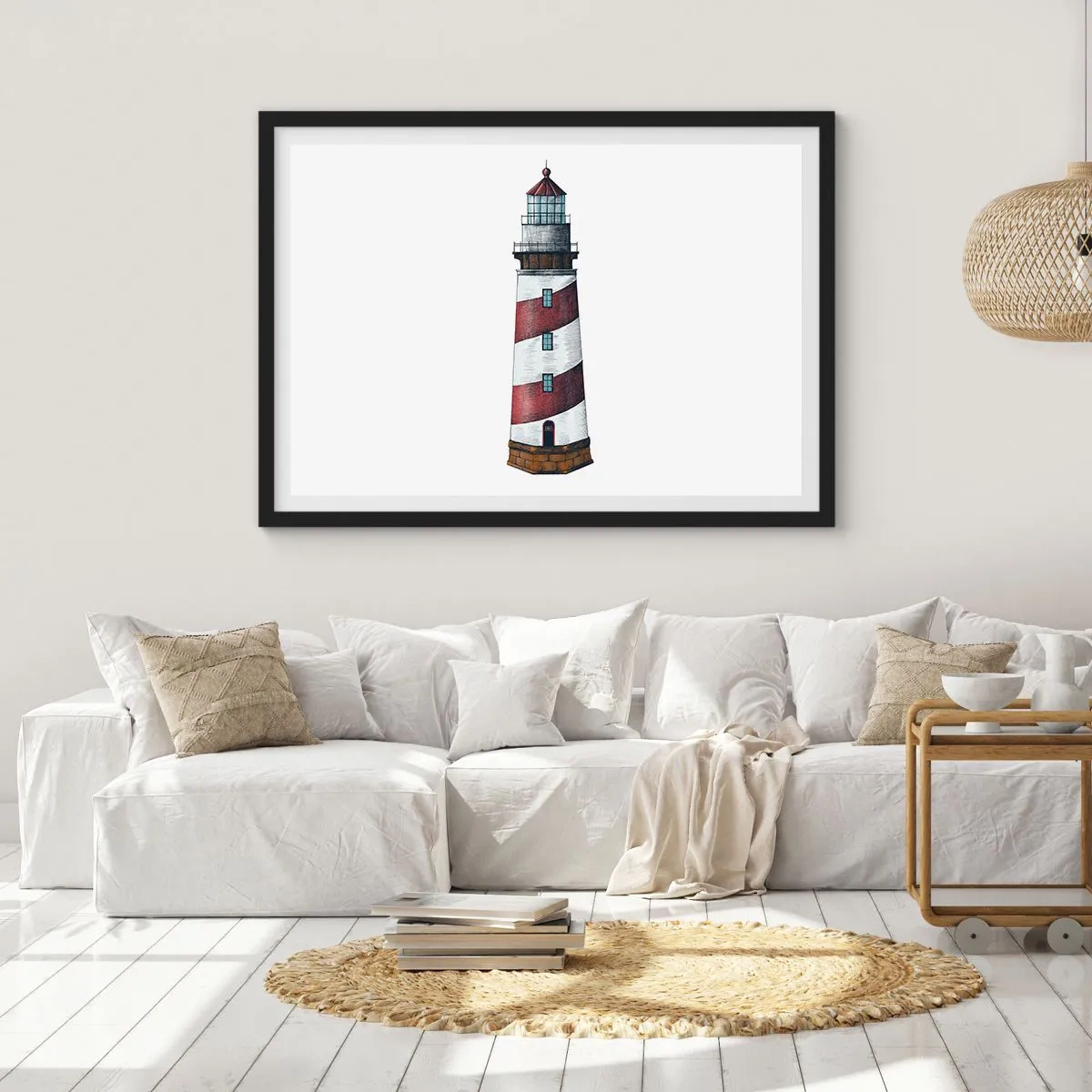 Plagát v čiernom ráme - Vždy na stráži - 100x70 cm