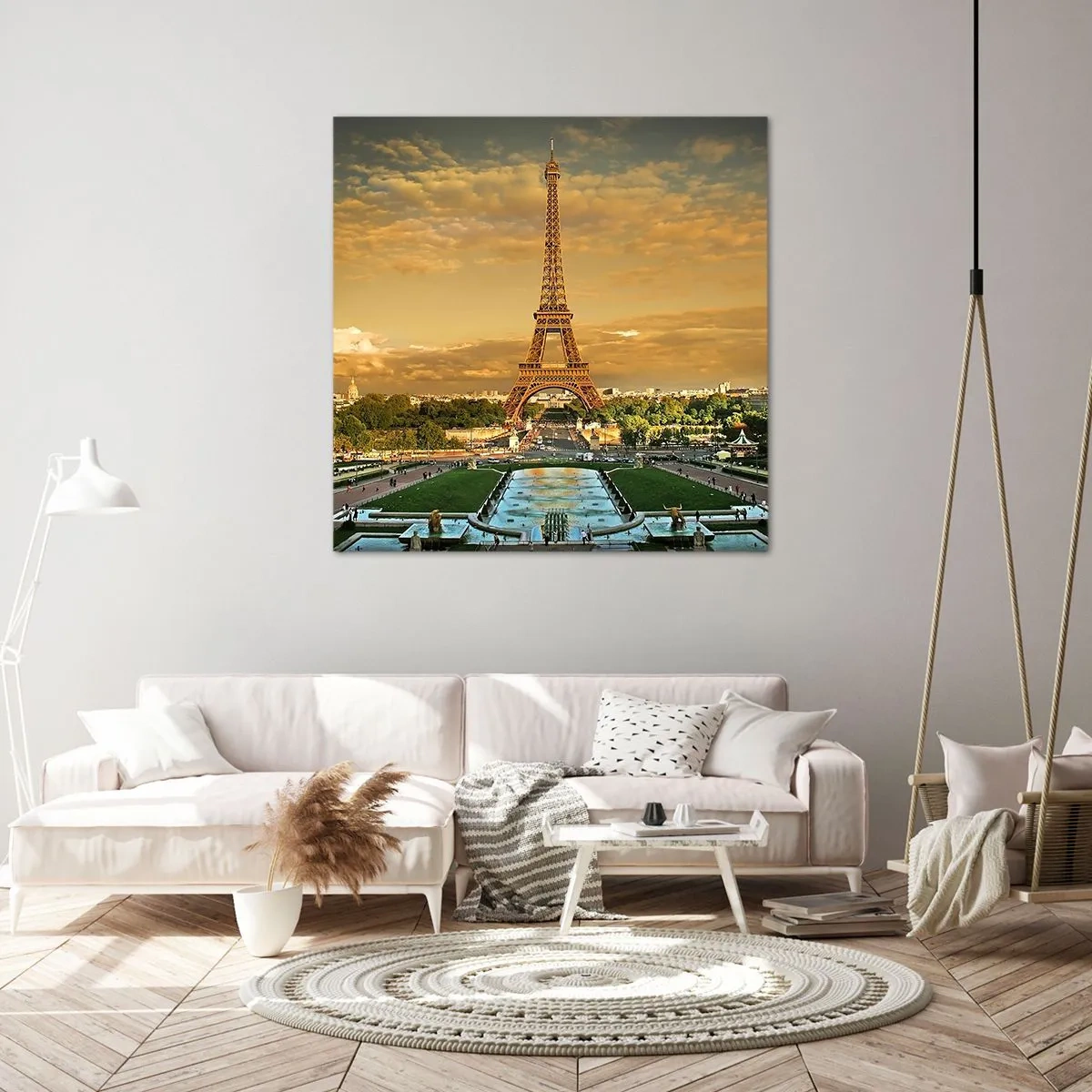 Obraz na plátne - Kráľovná Paríža - 70x70 cm
