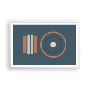 Plagát v bielom ráme - Podstata vecí - 91x61 cm