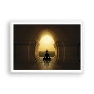 Plagát v bielom ráme - Plná harmónia - 100x70 cm