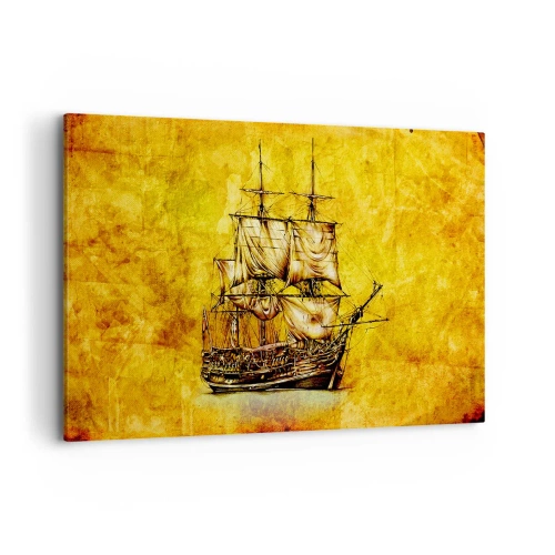Obraz na plátne - Smer Tortuga! - 120x80 cm