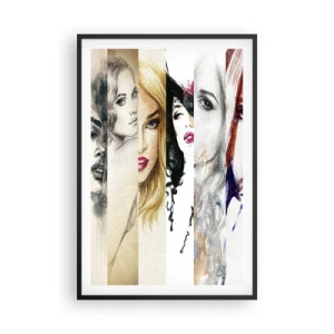 Plagát v čiernom ráme - A vždy si to TY - 61x91 cm