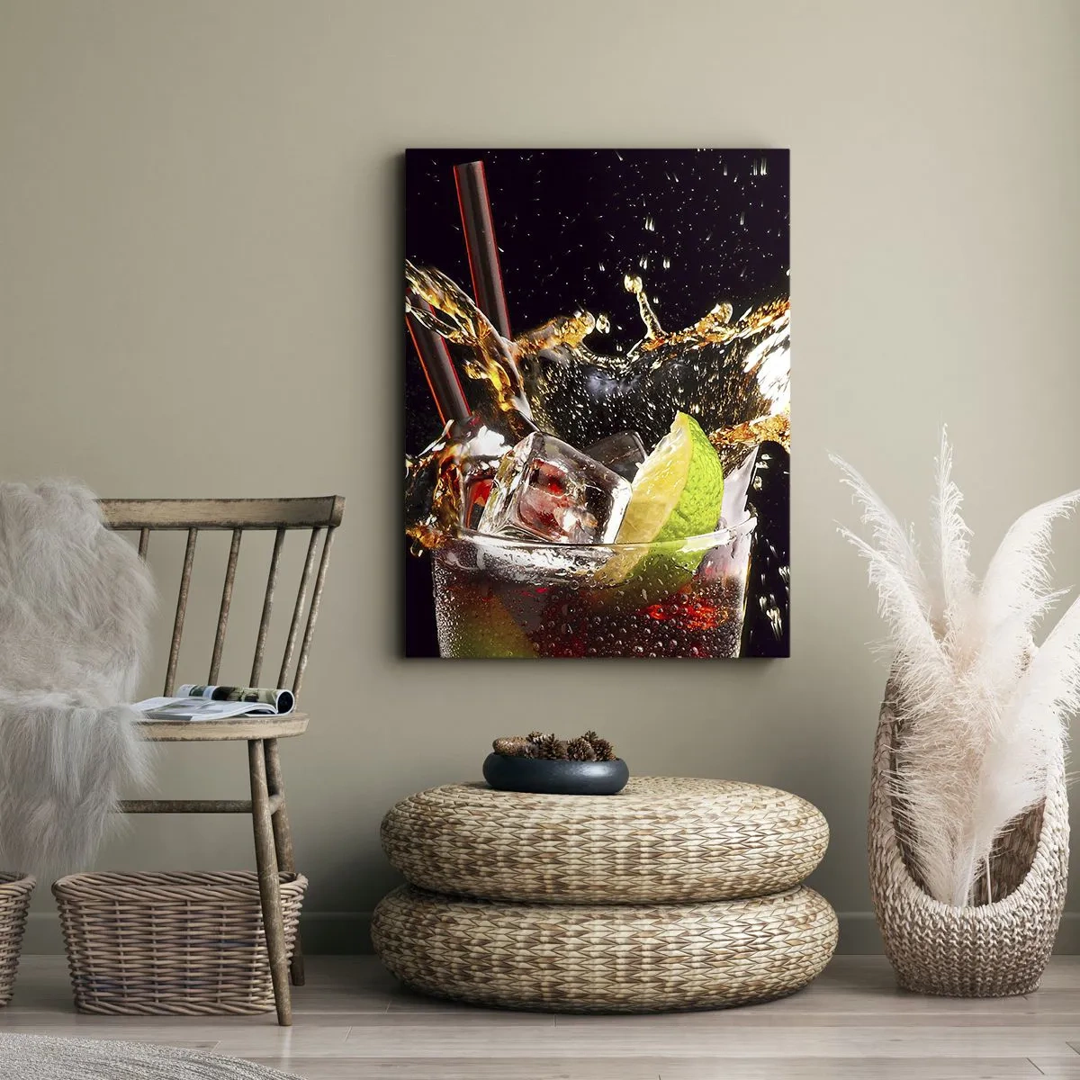 Obraz na plátne - Radosť a energia farieb - 50x70 cm