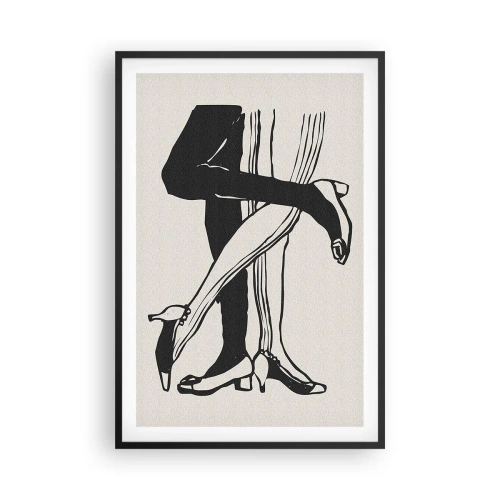 Plagát v čiernom ráme - Ženský atribút - 61x91 cm
