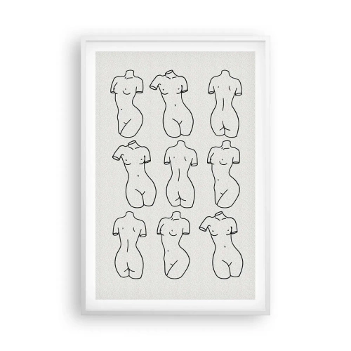 Plagát v bielom ráme - Iba Venuša - 61x91 cm