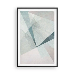 Plagát v čiernom ráme - V kľude, ale dynamicky - 61x91 cm