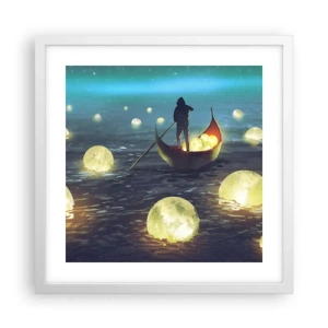 Plagát v bielom ráme - Veci, o ktorých sa filozofom nezdá - 40x40 cm