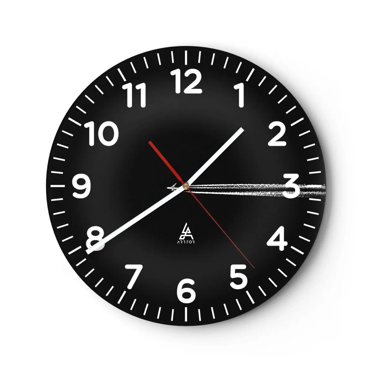 Nástenné hodiny - Do inej dimenzie - 40x40 cm