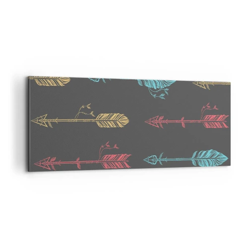 Obraz na plátne - Do jednej rady - 100x40 cm