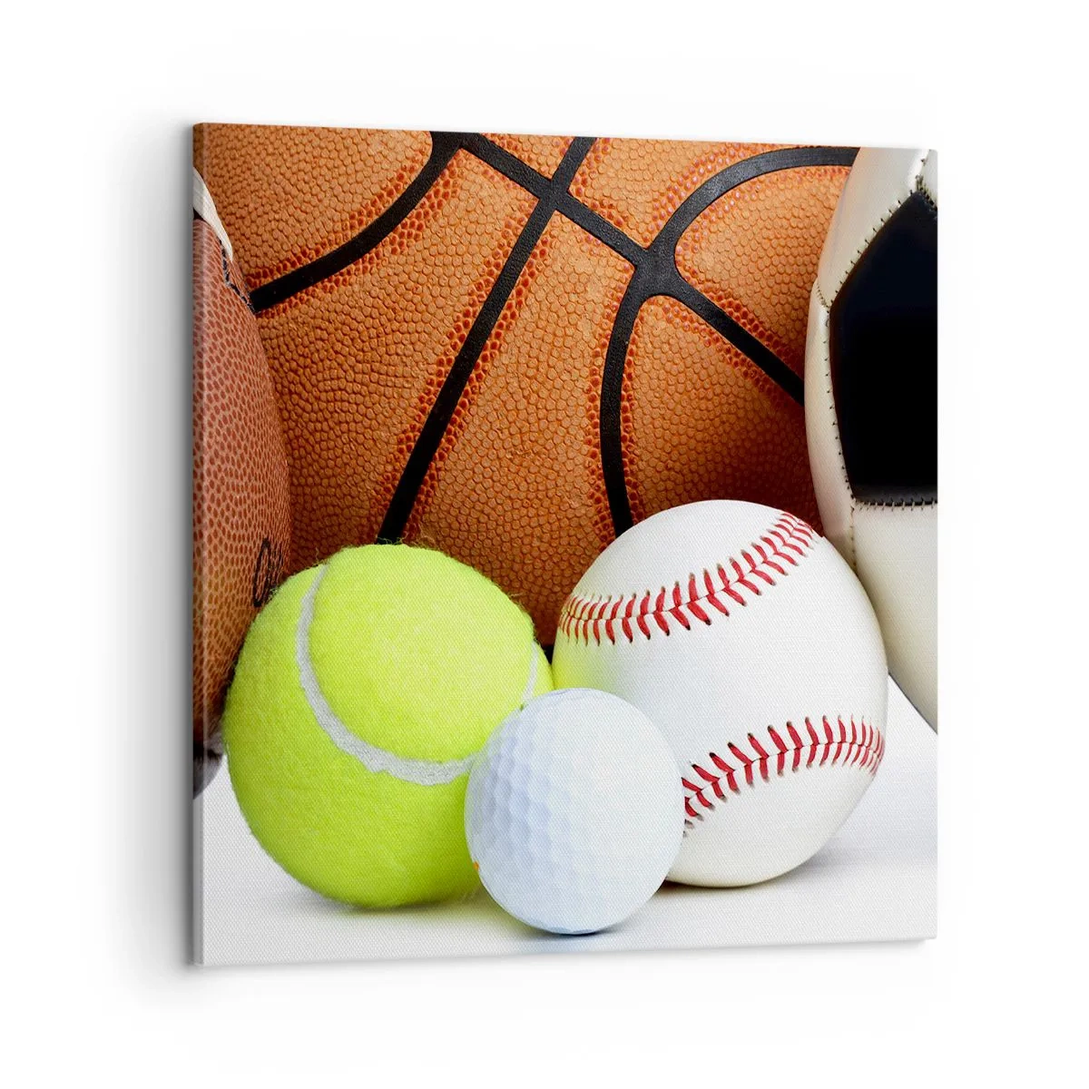 Obraz na plátne - Spája nás futbal! - 60x60 cm