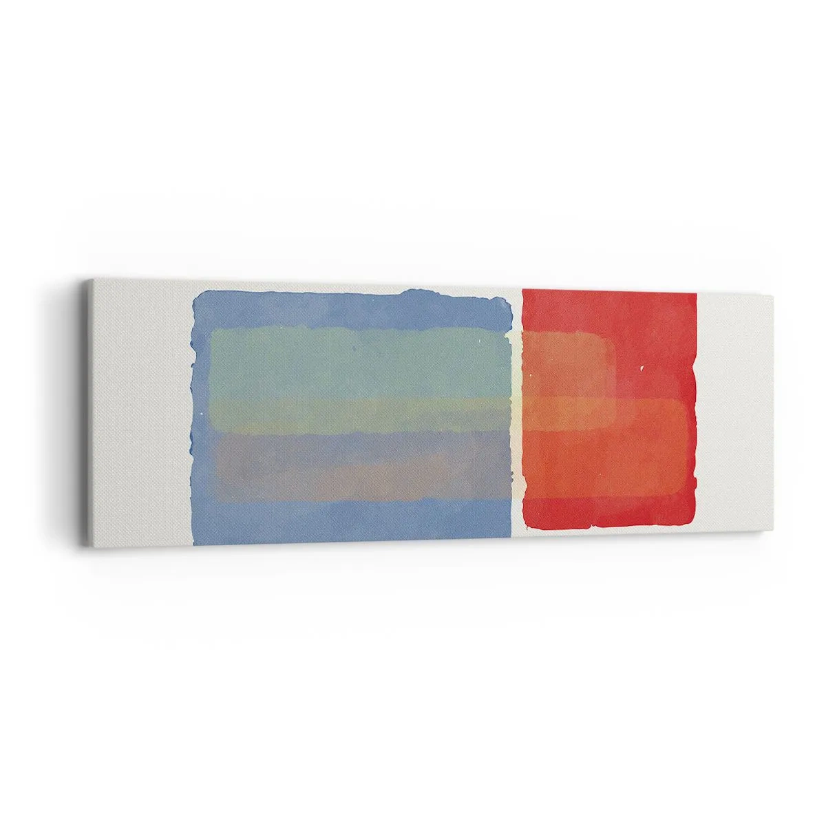 Obraz na plátne - Duch a písmeno geometrie - 90x30 cm