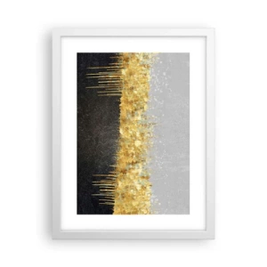 Plagát v bielom ráme - Dovnútra a nahor - 30x40 cm