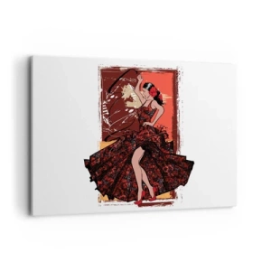 Obraz na plátne - V rytme srdca - 100x70 cm